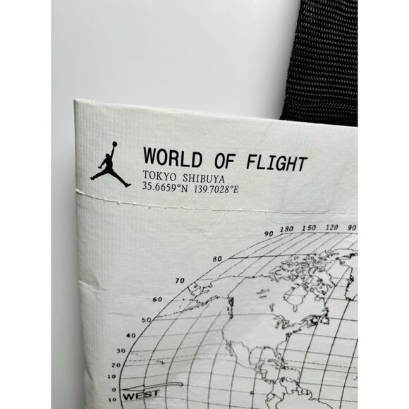 Michael Jordan/WORLD OF FLIGHT TOKYO SHIBUYA/Limited Tote Bag/Size M/Rare MJ Bag - Picture 3 of 5